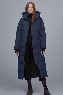 Chamarras Canada Goose Mujer México - Mystique Abrigos Azul Oscuro Marino PQ0259637